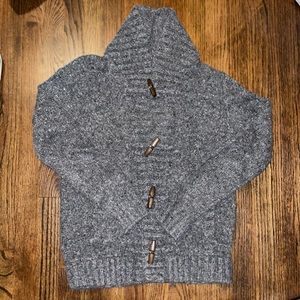 Abercrombie & Fitch Shawl Cardigan with Wooden Closures